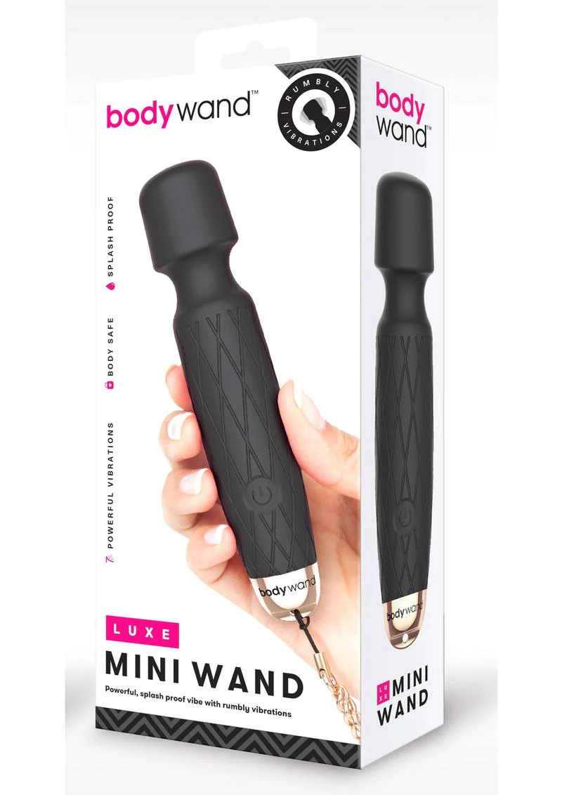 Bodywand Luxe Mini Wand Rechargeable Silicone Massage Wands - Image 6