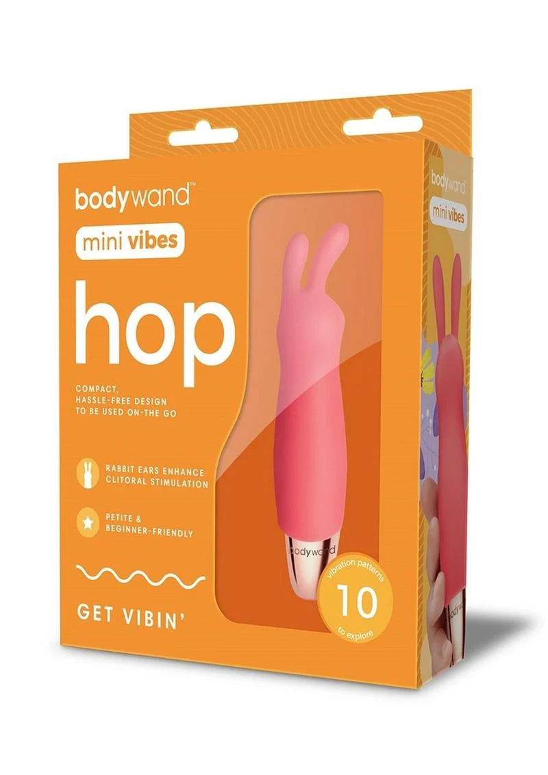 Bodywand Mini Vibes Hop Clitoral Stimulator Rabbit Ear Vibe - Image 2