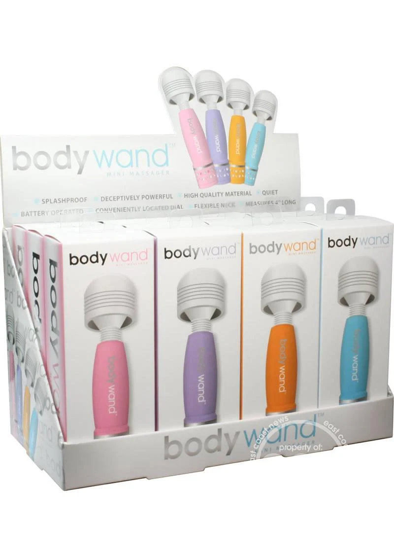 Bodywand Mini Wand Massager Assorted Color Display - Image 2