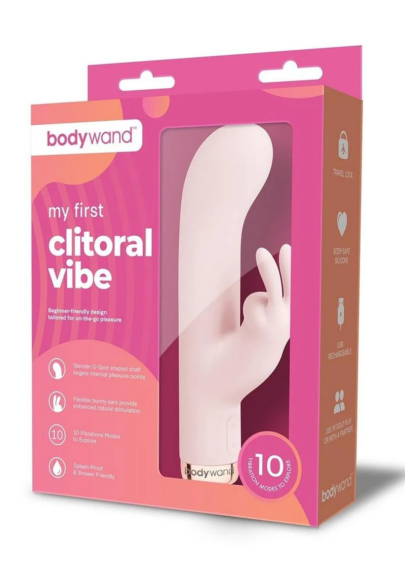 Bodywand My First Clitoral Vibe Silicone Dual Stimulator - Image 3