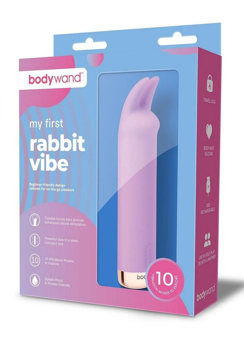 Bodywand My First Rabbit Vibe Beginner Friendly Stimulator - Image 4