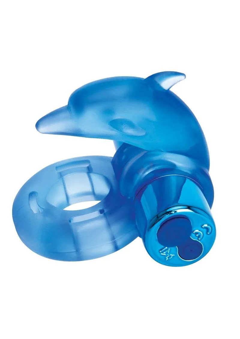 Bodywand Rechargeable Dolphin Ring with Clit Ticklers Powerful Vibrations - Image 4