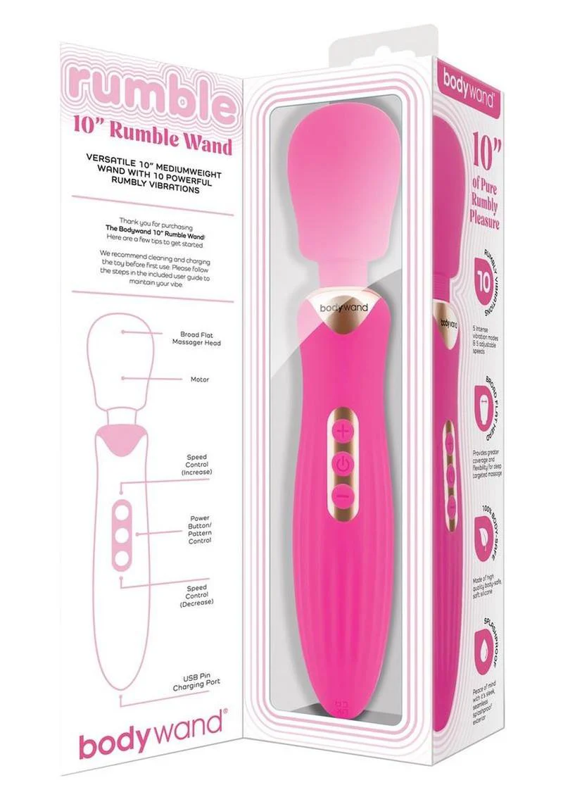 BodyWand Rumble Rechargeable Wand - Image 4