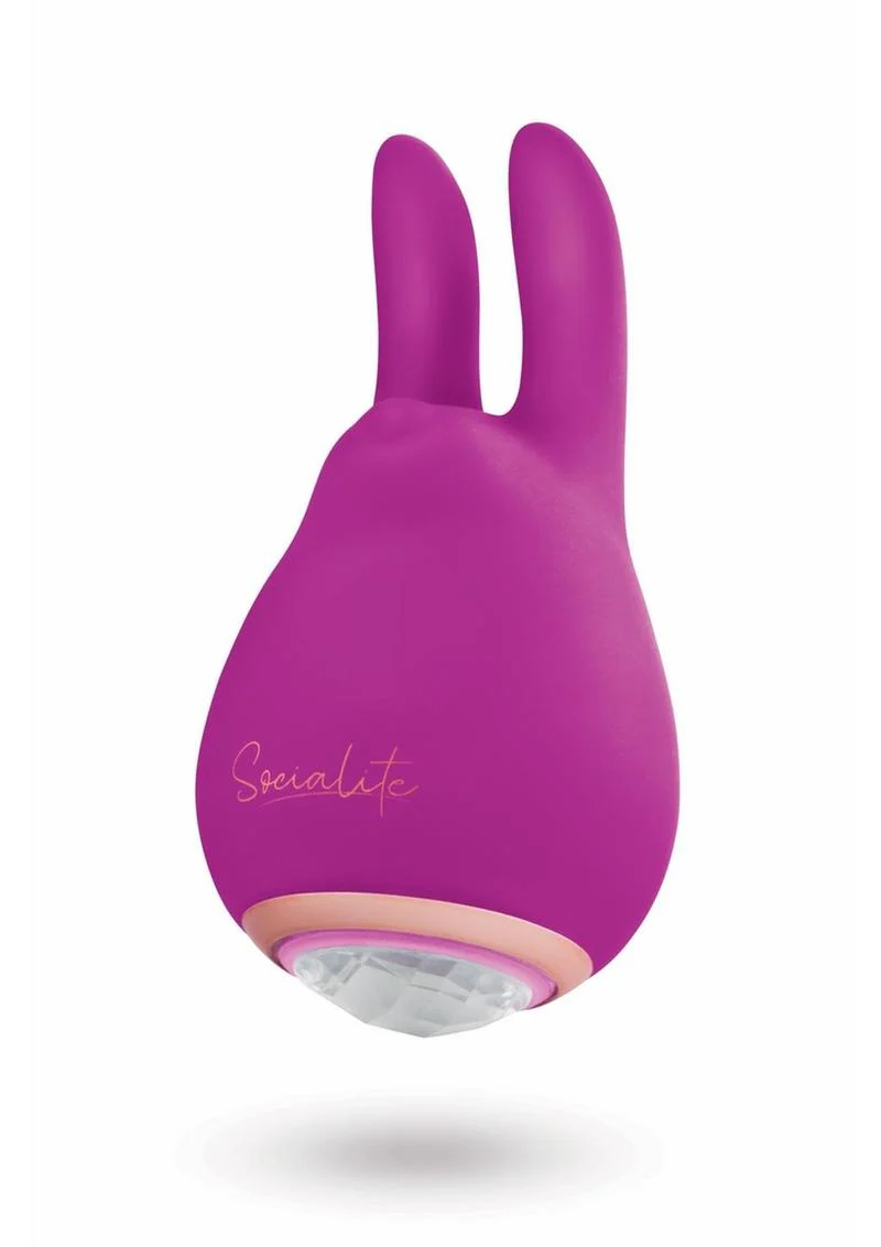 Bodywand Socialite Silicone Rabbit Ears Vibe Clitoral Stimulator - Image 2