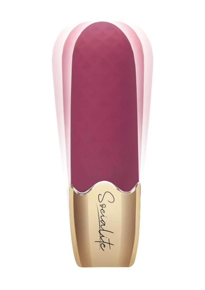 Bodywand Socialite Surrender Discreet Mini Vibe Gold Elegance - Image 3