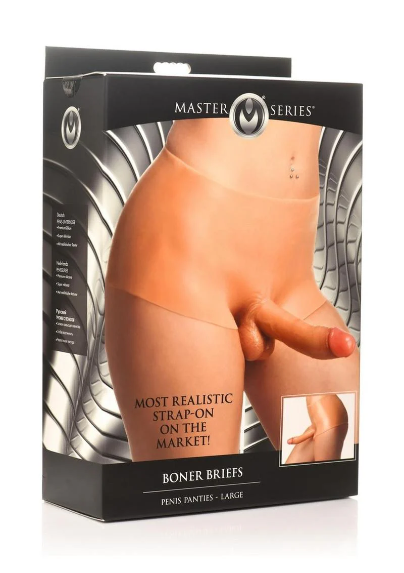 Boner Briefs Realistic Penis Panties With Posable Dildo - Image 4