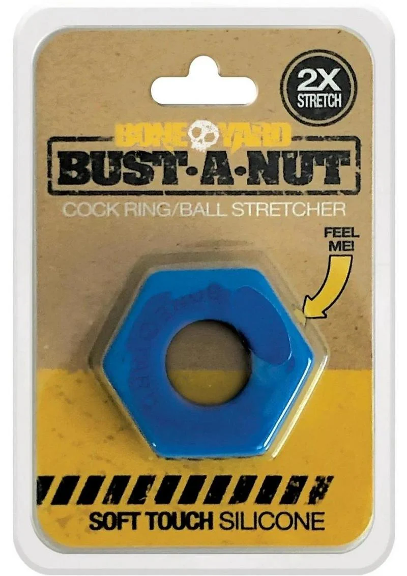 Boneyard Bust A Nut 2x Ball Stretcher Silicone Cock Ring - Image 13