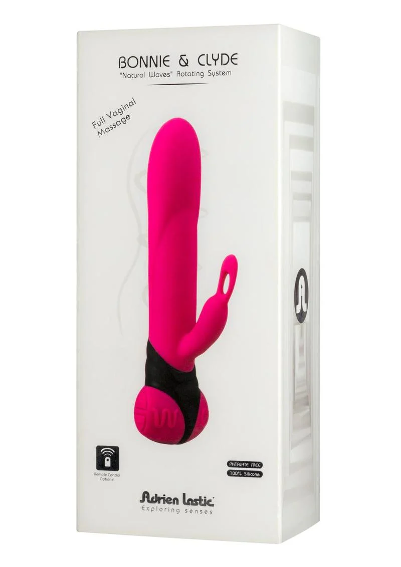 Bonnie and Clyde Rechargeable Silicone Rabbit Vibrator - Image 4