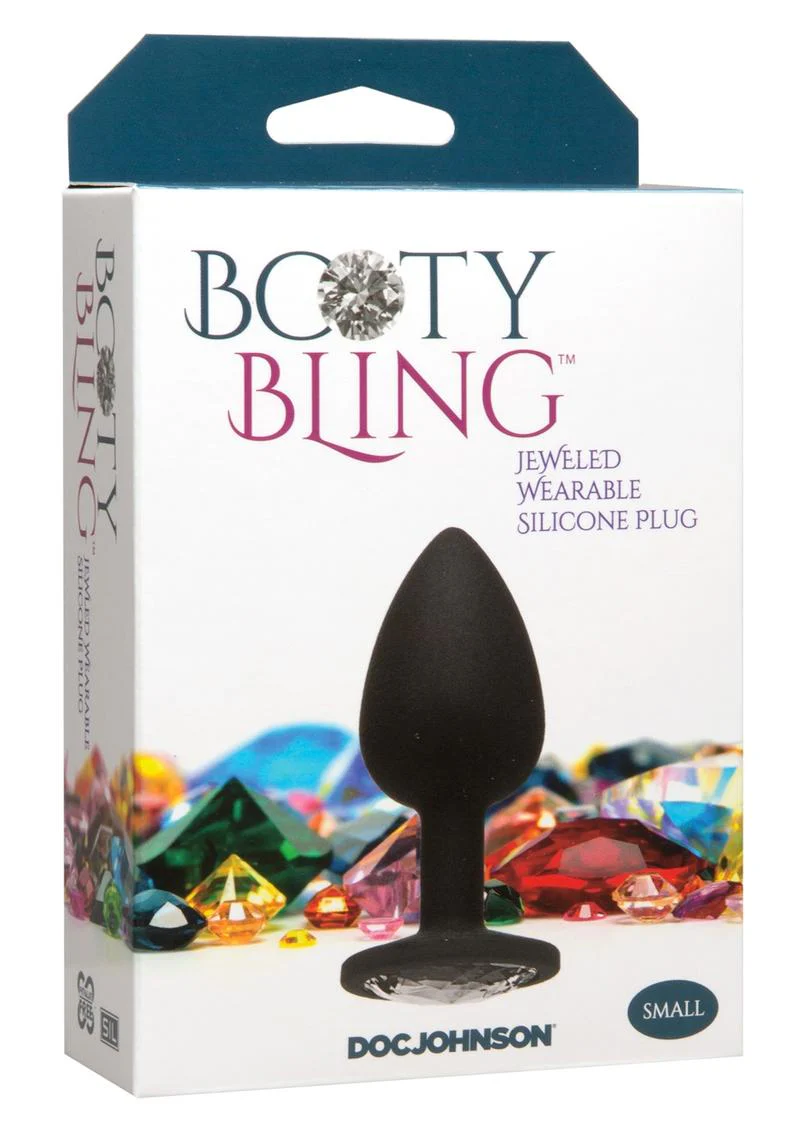 Booty Bling Jeweled Wearable Silicone Plug - Image 13