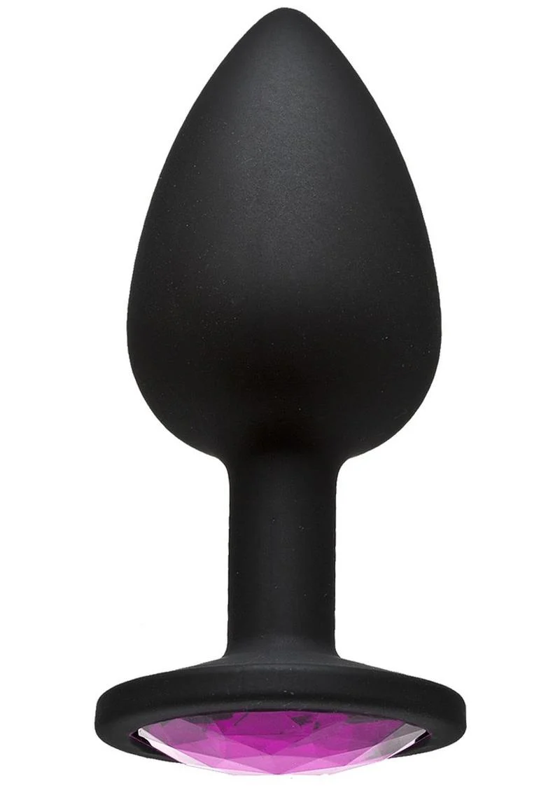 Booty Bling Jeweled Wearable Silicone Plug - Image 2