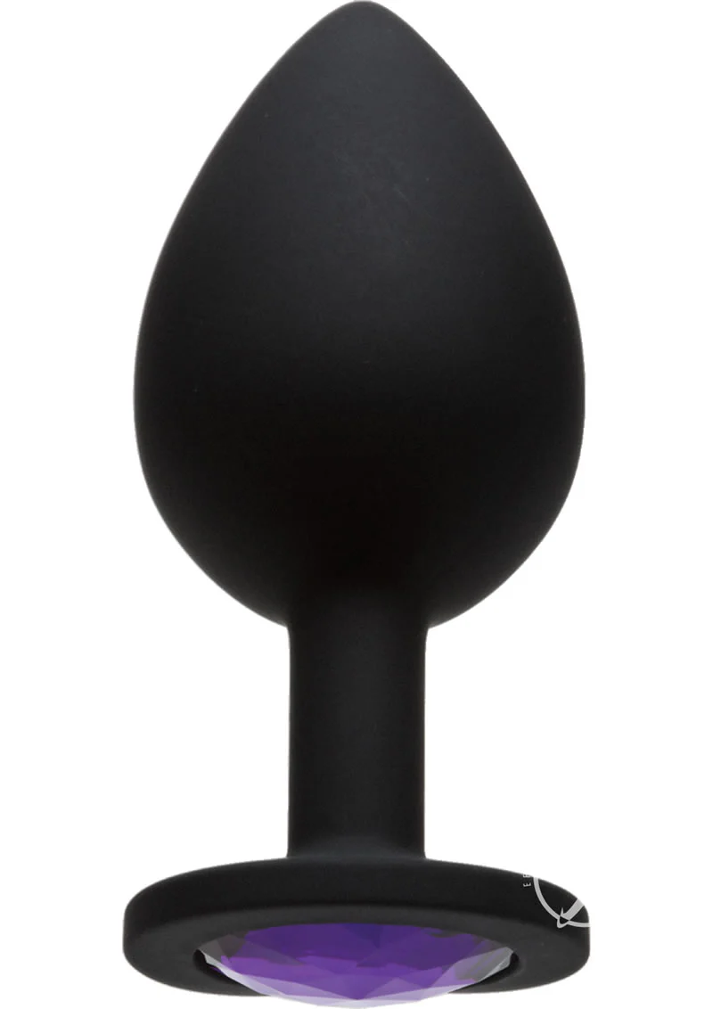 Booty Bling Jeweled Wearable Silicone Plug - Image 9