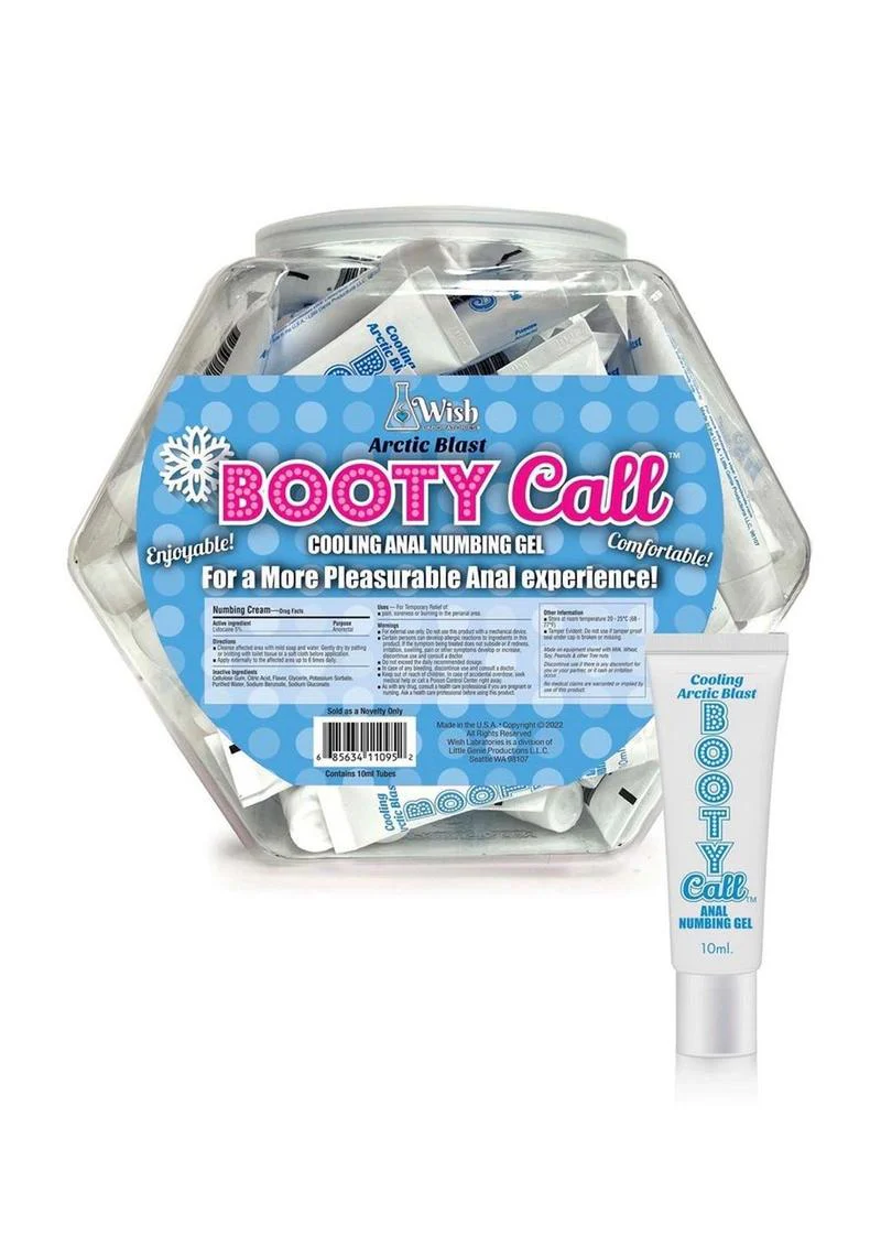 Booty Call Arctic Blast Cooling Anal Numbing Gel - Image 2