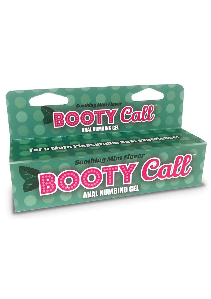 Booty Call Soothing Mint Flavor Anal Numbing Gel - Image 2