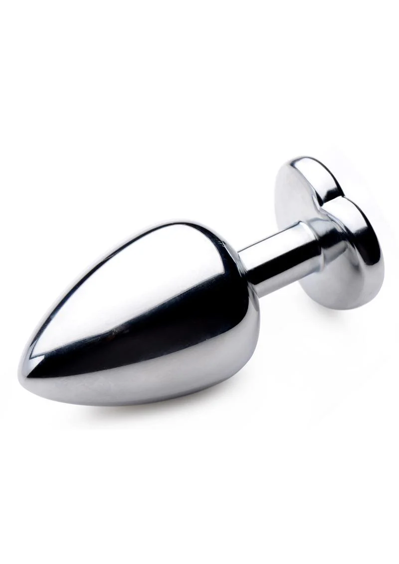Booty Sparks Black Heart Gem Large Anal Plug - Image 5