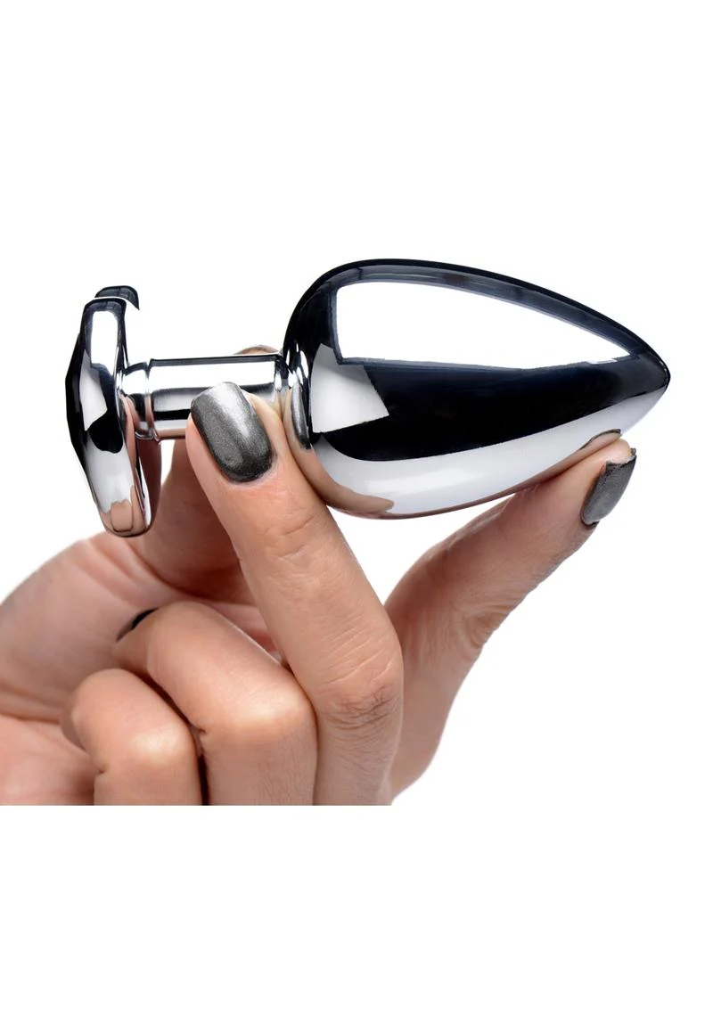 Booty Sparks Black Heart Gem Large Anal Plug - Image 6