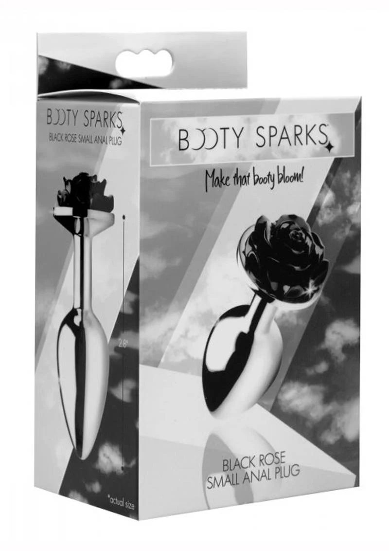 Booty Sparks Black Rose Medium Anal Plug - Image 10