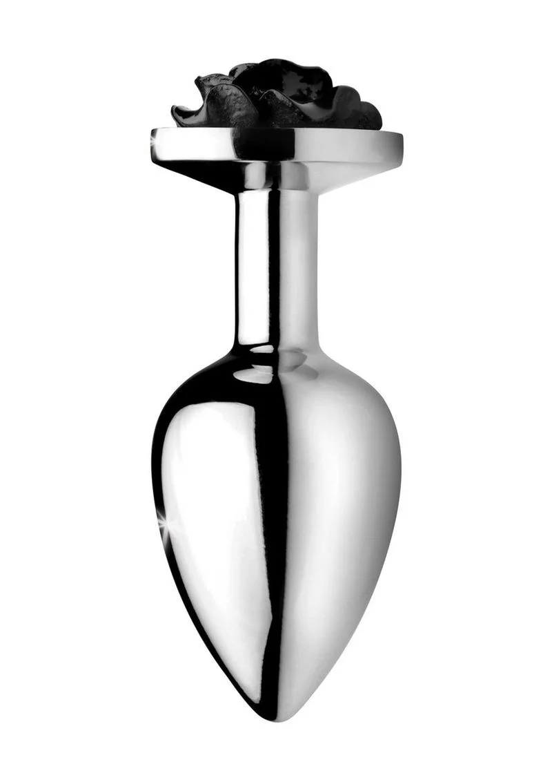 Booty Sparks Black Rose Medium Anal Plug - Image 6
