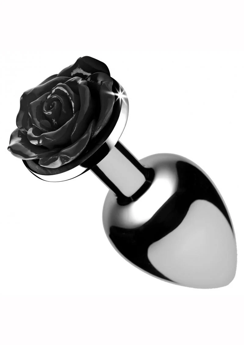 Booty Sparks Black Rose Medium Anal Plug - Image 7