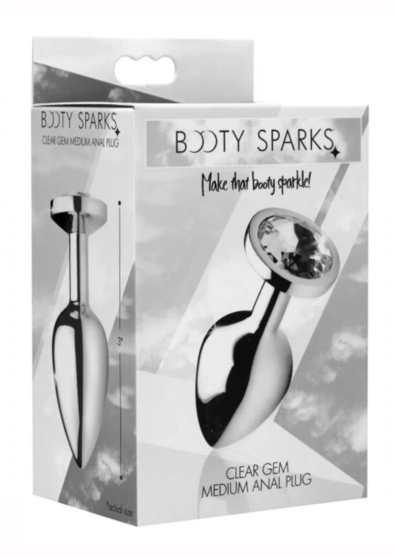 Booty Sparks Clear Gem Anal Plug - Image 4