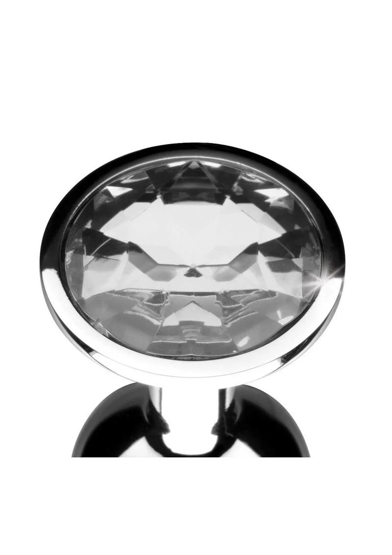 Booty Sparks Clear Gem Small Anal Plug - Image 2