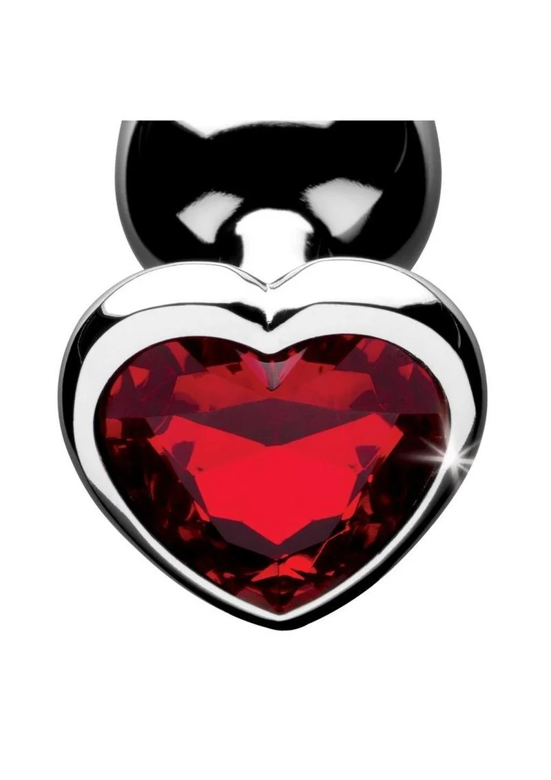 Booty Sparks Heart Gem Small Anal Plug - Image 2