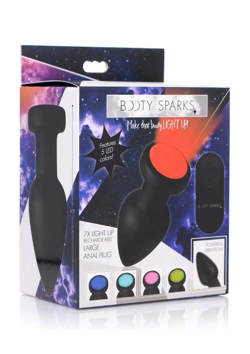 Booty Sparks Large LED Vibrating Plug - Image 10