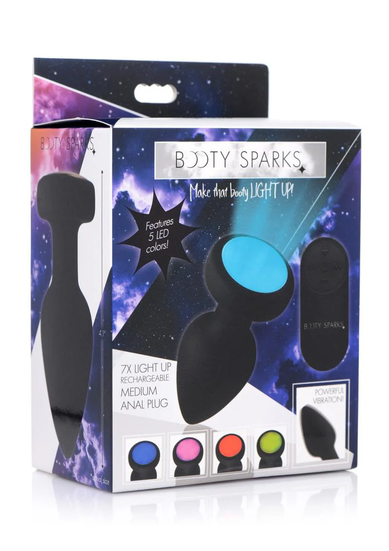 Booty Sparks Large LED Vibrating Plug - Image 9
