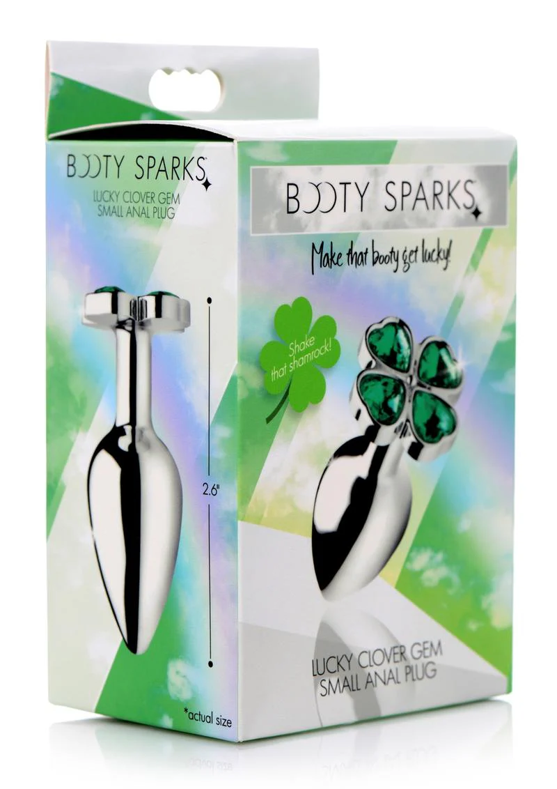 Booty Sparks Lucky Clover Gem Anal Plug - Image 4