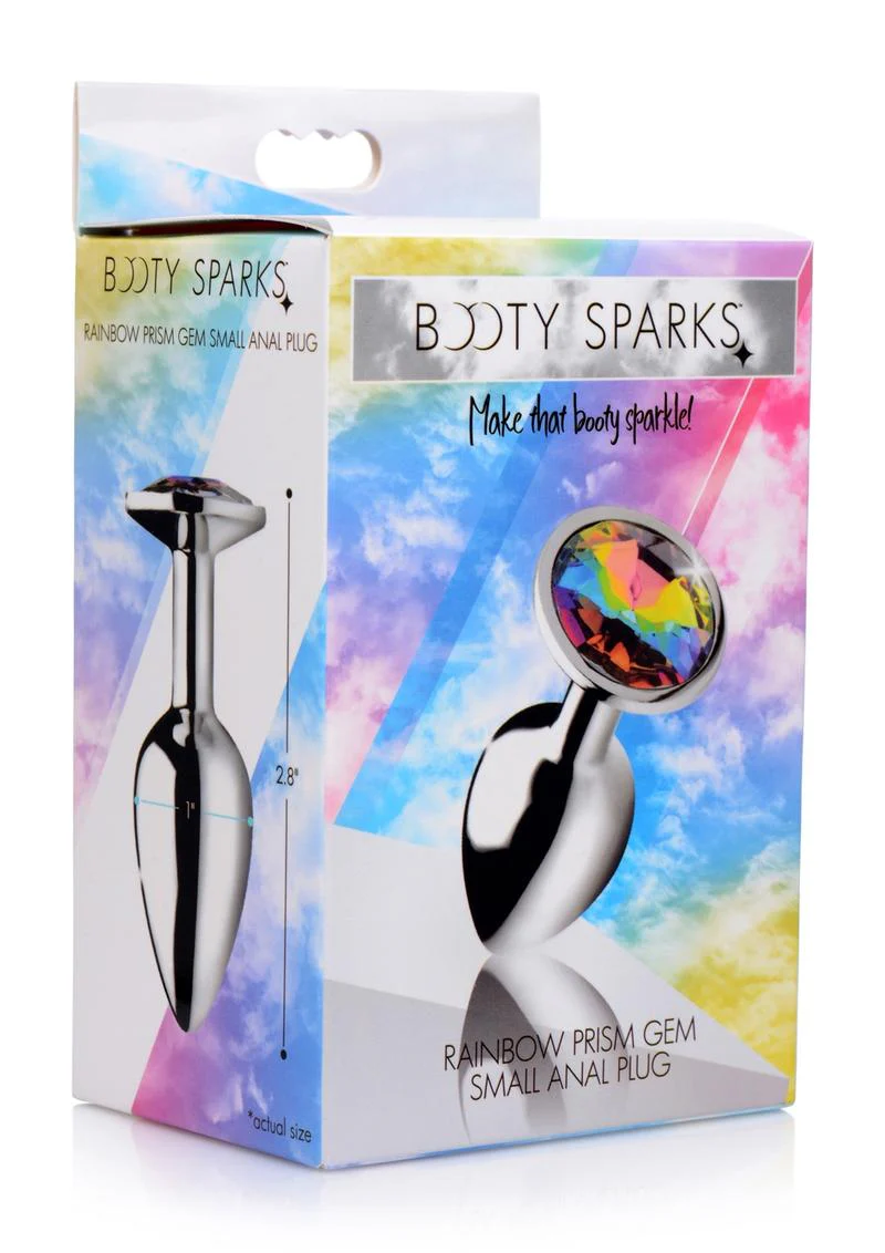 Booty Sparks Rainbow Prism Gem Anal Plug - Image 10