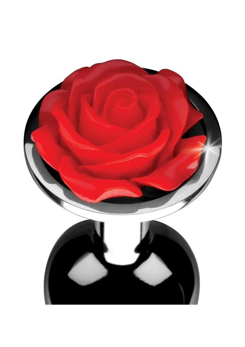 Booty Sparks Red Rose Small Anal Plug - Image 2