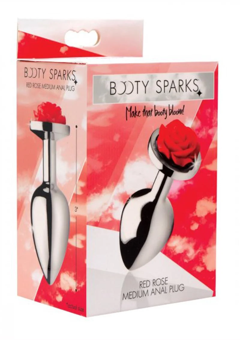 Booty Sparks Red Rose Small Anal Plug - Image 8