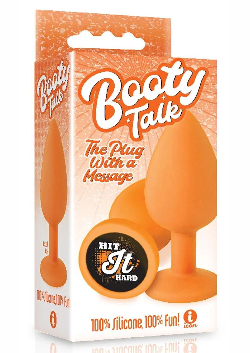 Booty Talk Hit It Hard Silicone Butt Plug - Image 2