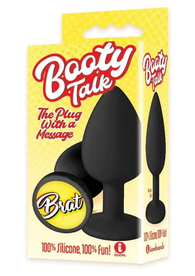 Booty Talk Silicone Butt Plug Brat - Image 2