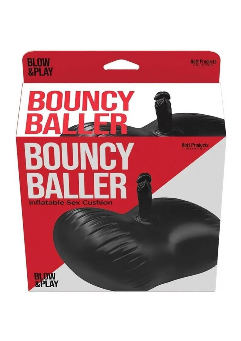 Bouncy Baller Inflatable Cushion Dilldo - Image 2