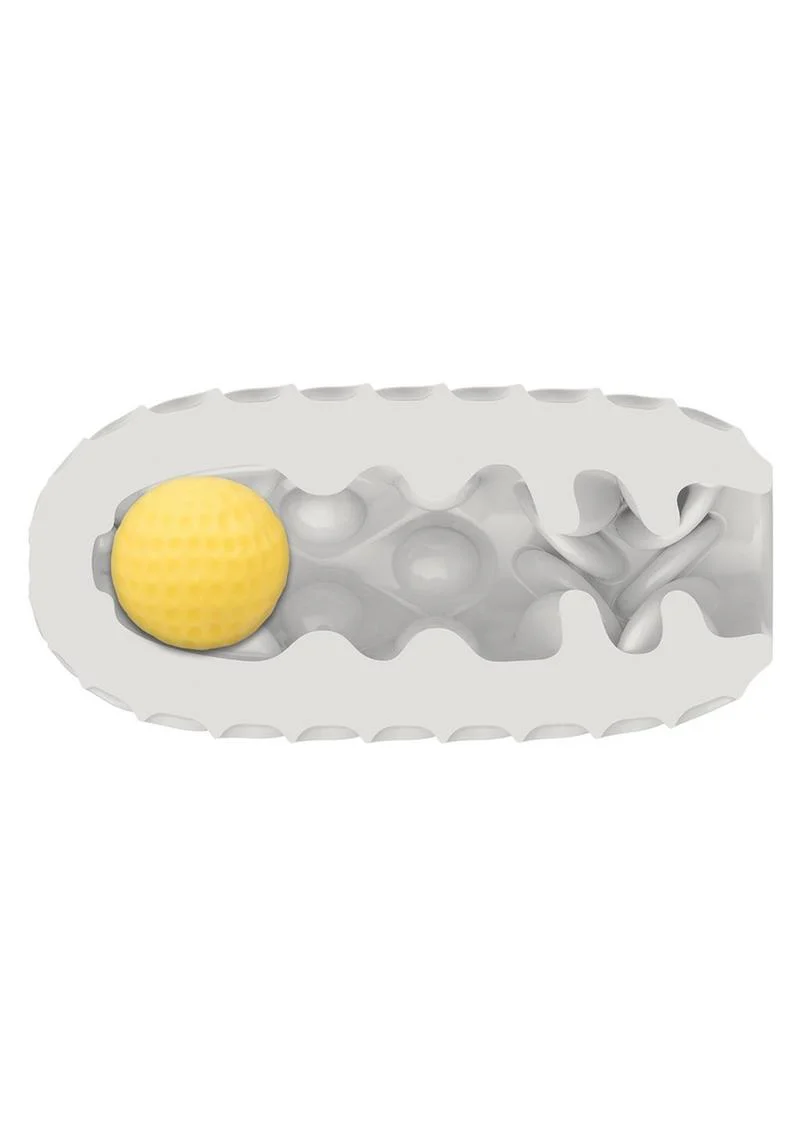Boundless Reversible Squishy Ball Stroker with Tip Tickler - Image 2