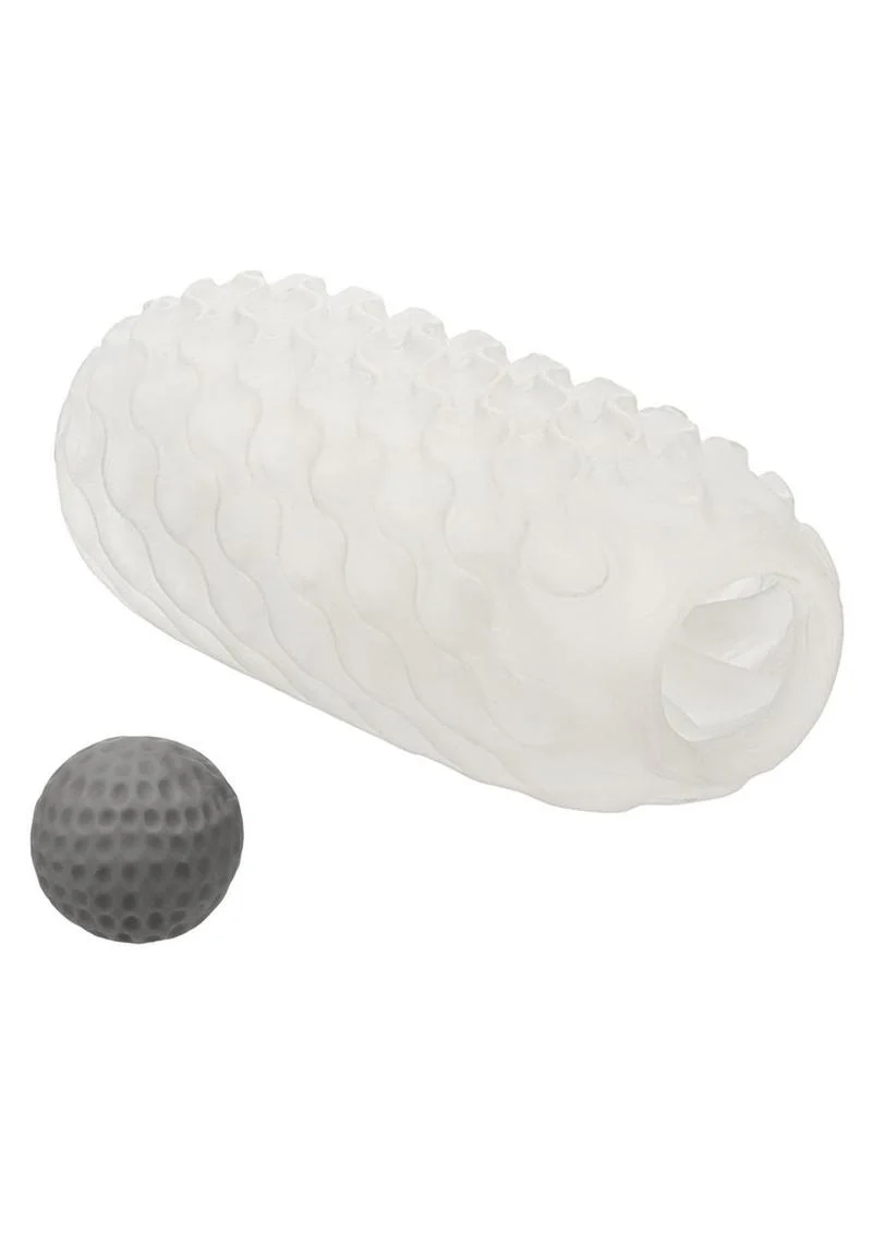 Boundless Reversible Squishy Ball Stroker with Tip Tickler - Image 4