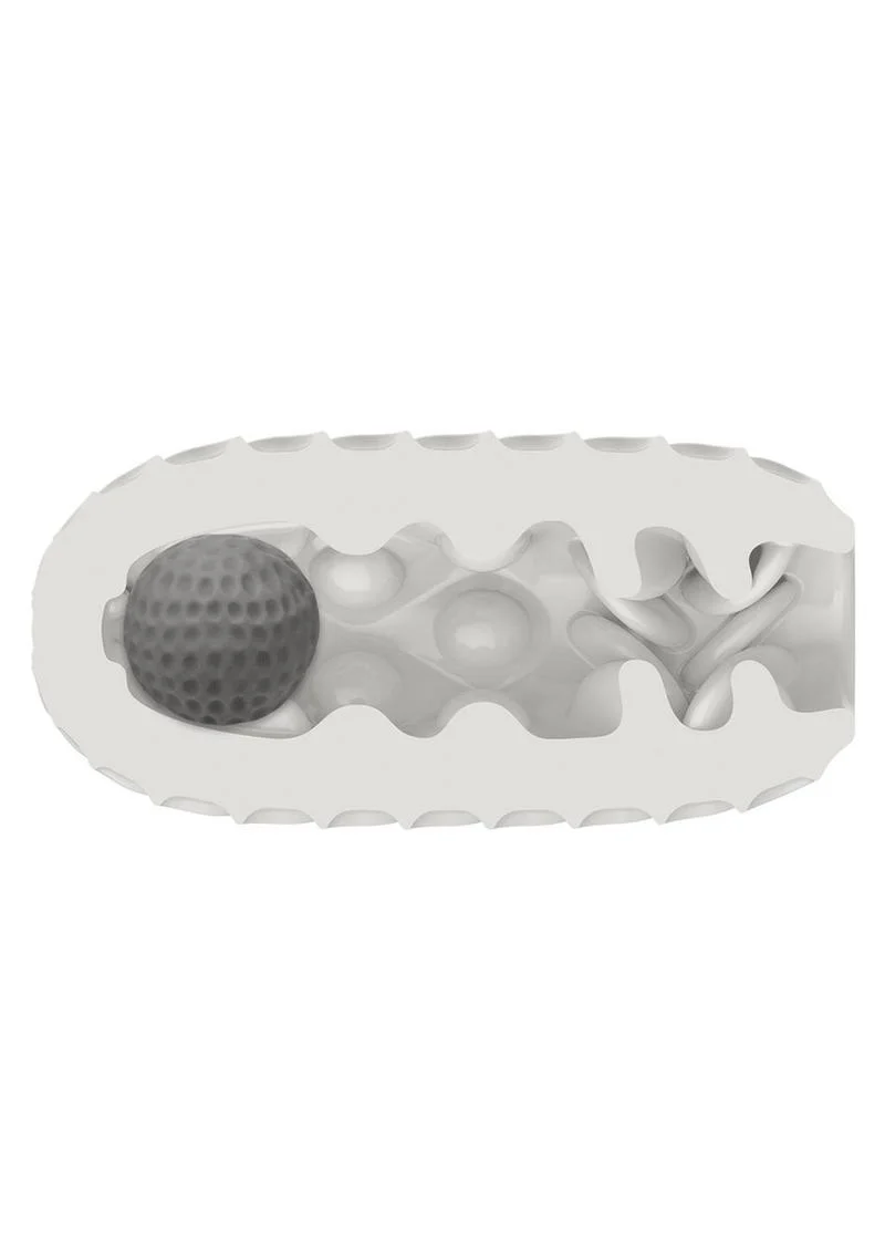 Boundless Reversible Squishy Ball Stroker with Tip Tickler - Image 5