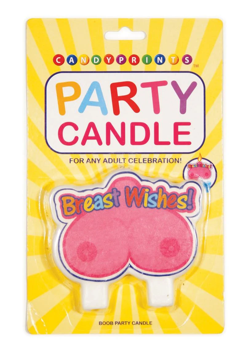 Breast Wishes Boob Party Candle - Image 2