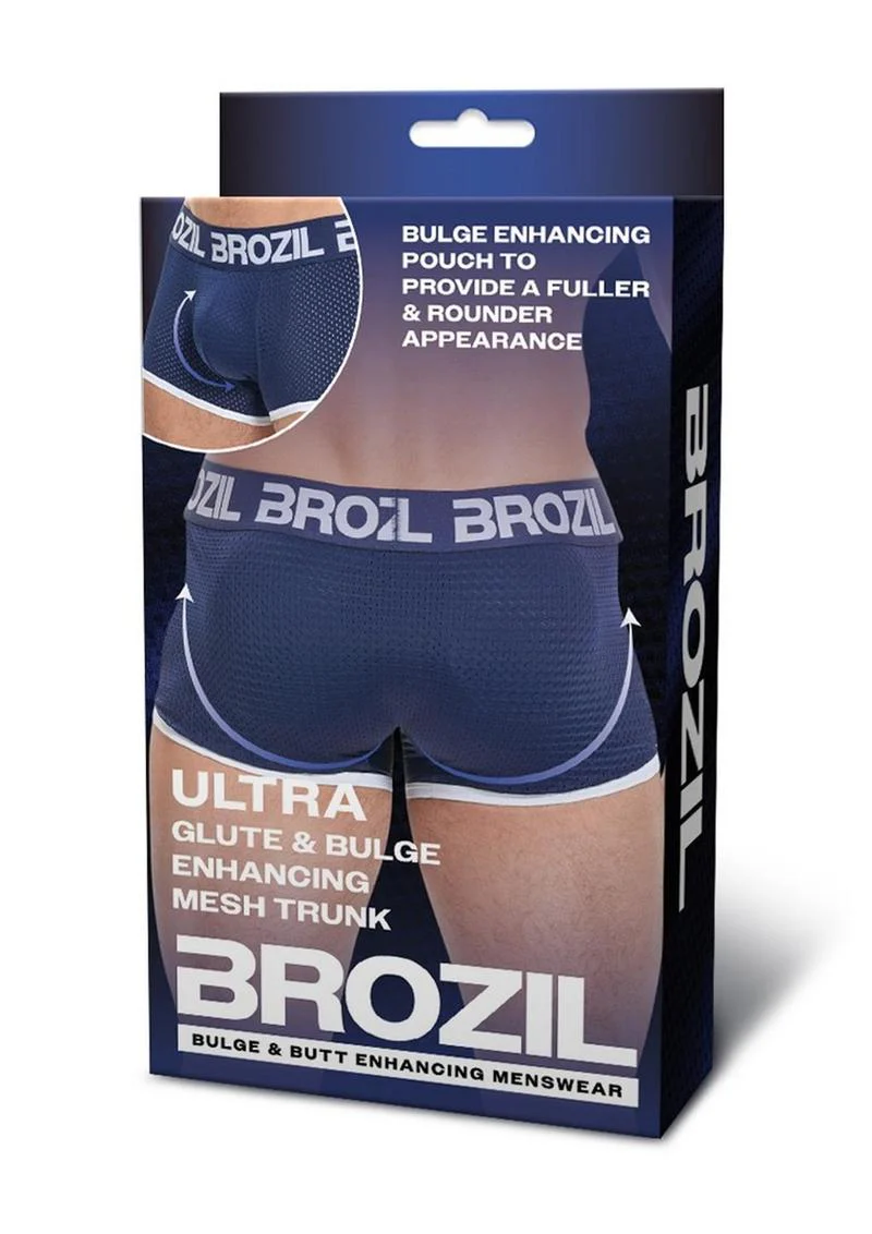Brozil Ultra Glute and Bulge Enhancing Mesh Trunk - Image 11
