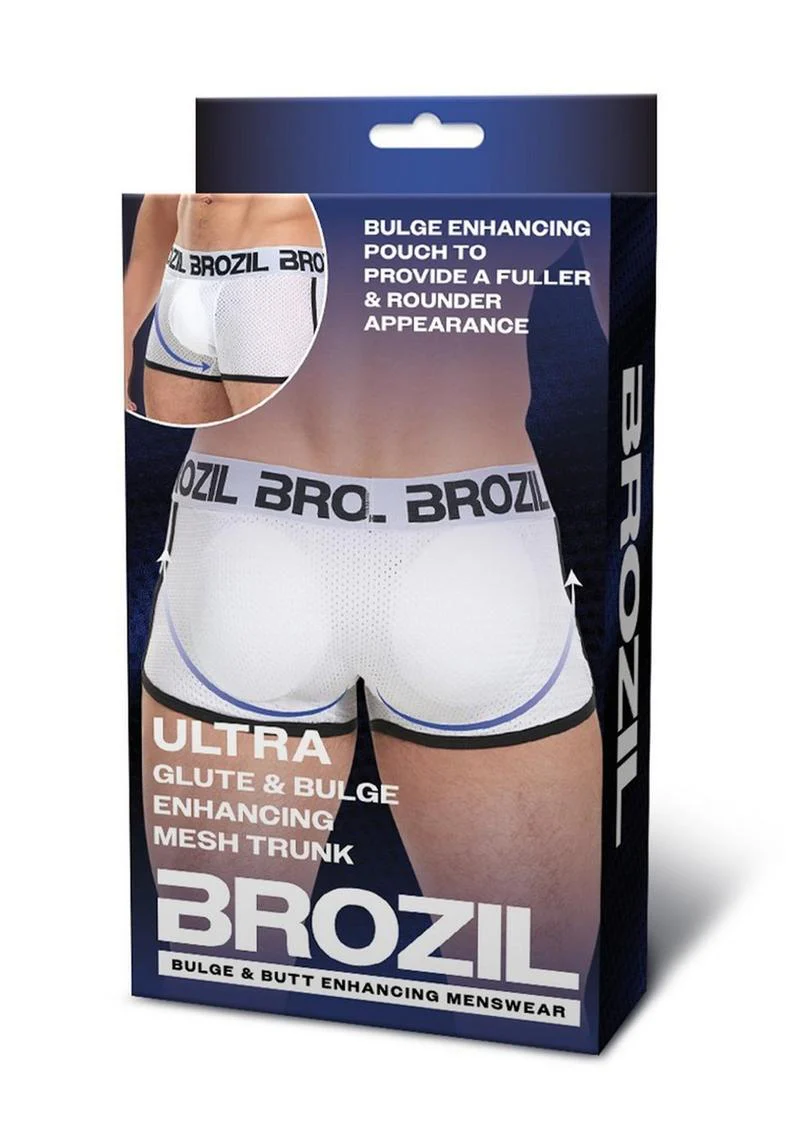 Brozil Ultra Glute and Bulge Enhancing Mesh Trunk - Image 12