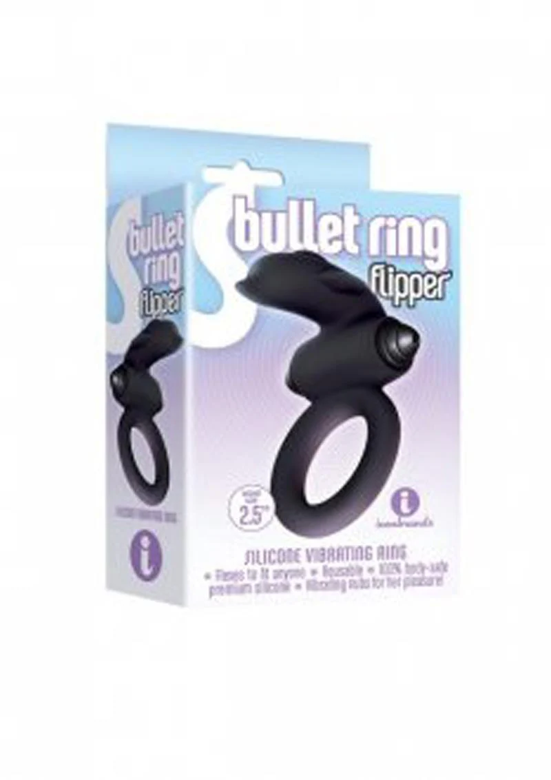Bullet Ring Flipper Silicone Flexible And Powerful Vibrating Cock Ring - Image 2