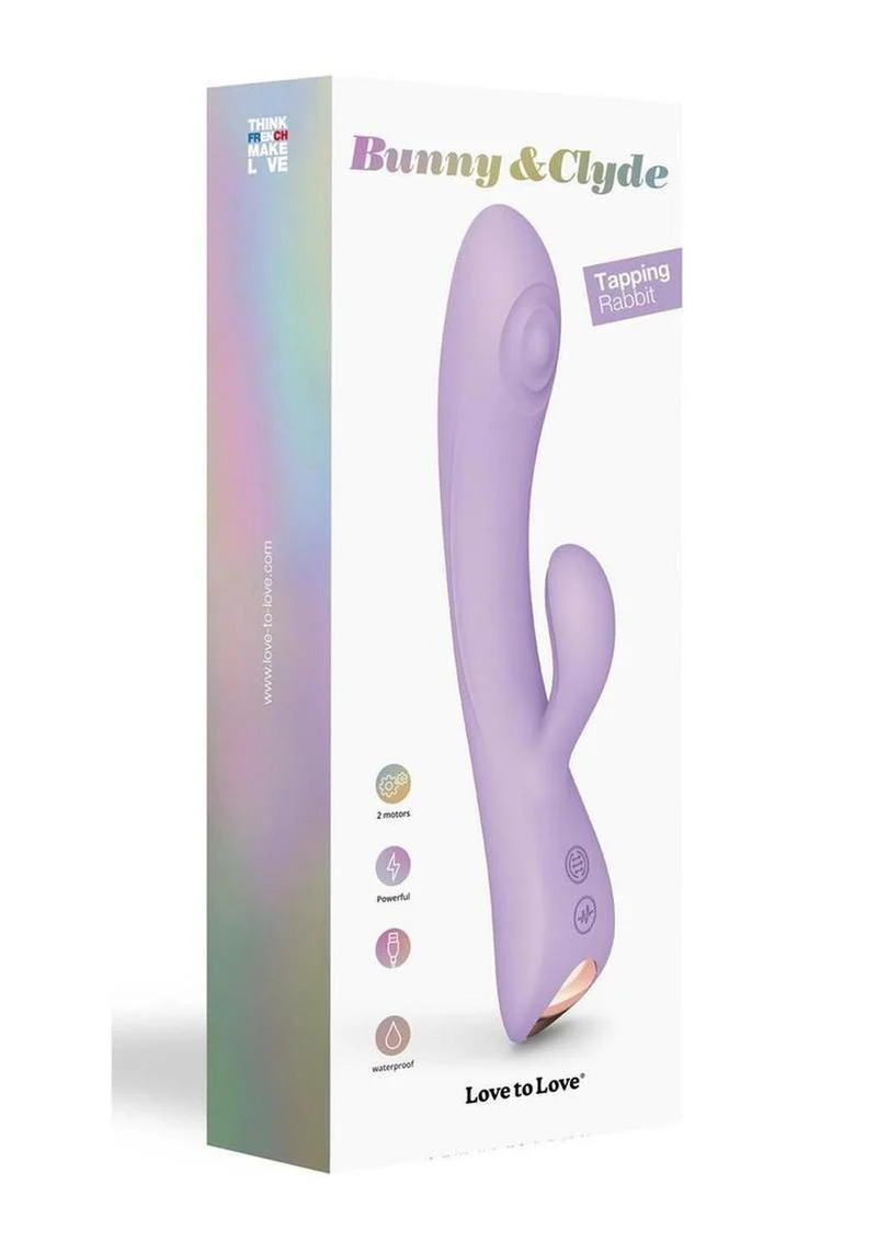 Bunny & Clyde Rechargeable Silicone Rabbit Vibrator - Image 12