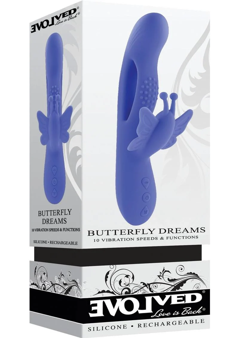 Butterfly Dreams Rechargeable Rabbit Vibrator - Image 4