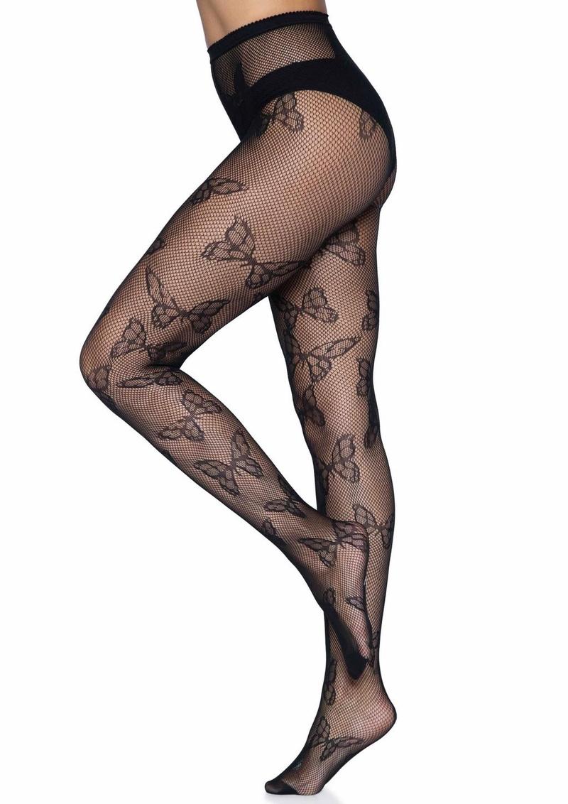 Butterfly Net Tights - 1X-2X - Image 10