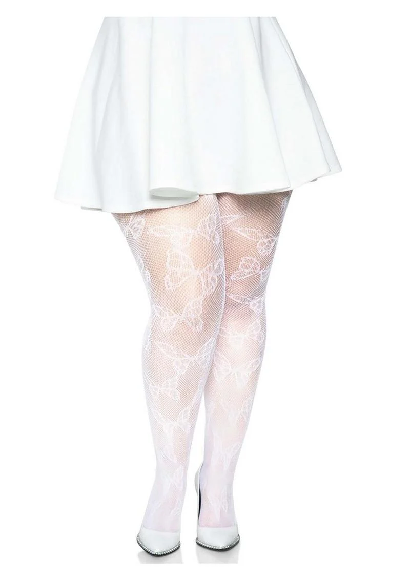 Butterfly Net Tights - 1X-2X - Image 5