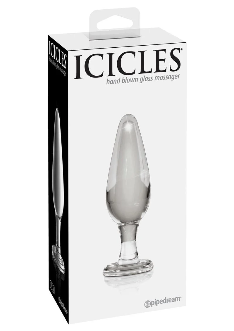 Buy Icicles No. 26 Glass With Temperature Play Anal Plug - Image 3