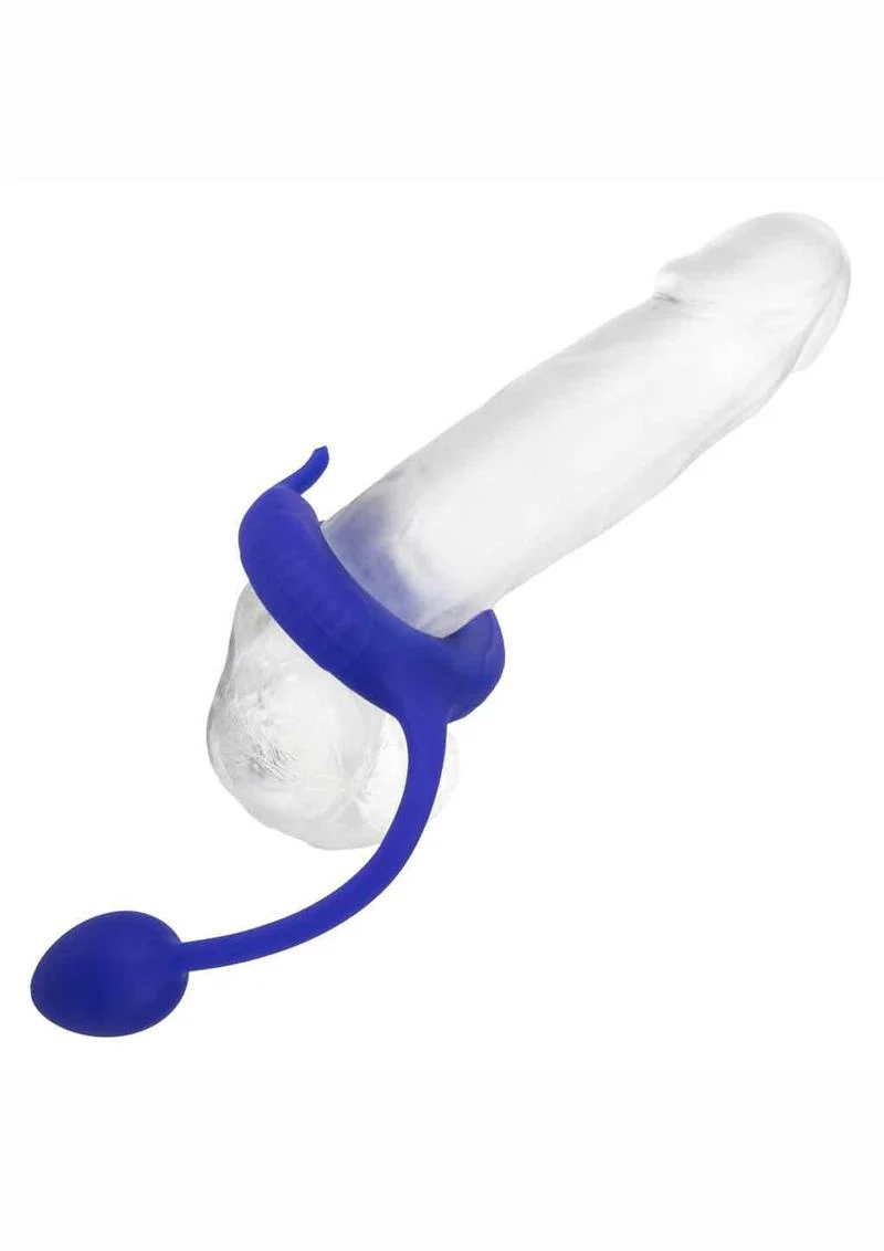 CalExotics Admiral Plug and Play Weighted Silicone Cock Ring - Image 2