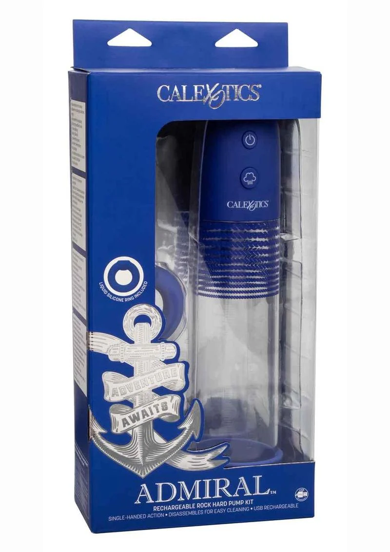 CALEXOTICS Admiral Rechargeable Easy-to-Use Rock Hard Pump - Image 4