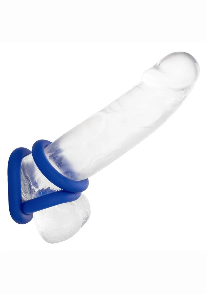 CalExotics Admiral Universal Silicone Cock Ring Set Premium Fit - Image 3