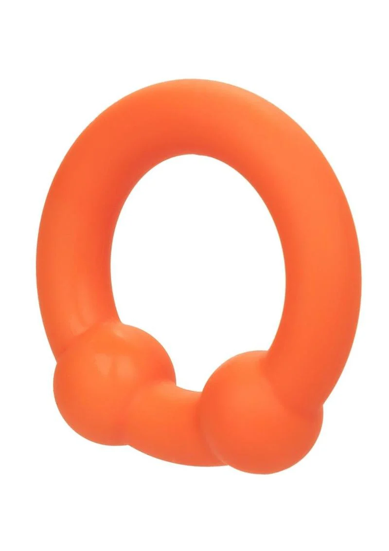 CalExotics Alpha Liquid Silicone Dual Ball Ring - Image 2